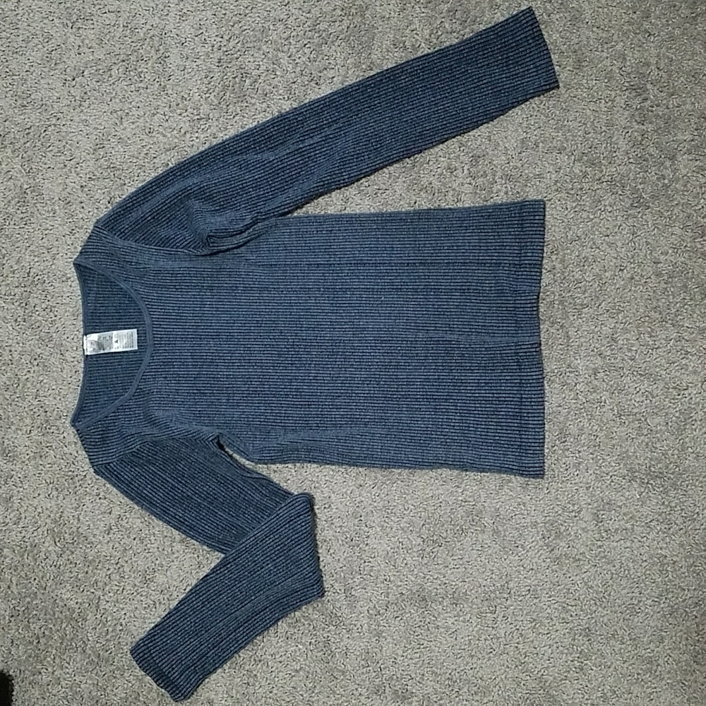 Long Sleeve Ribbed Shirt